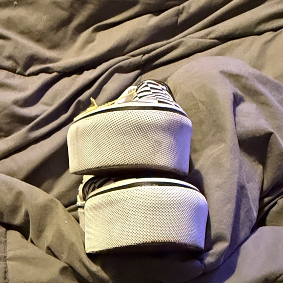 Vans Black and White Checkerboard Slip-Ons - Picture 5 of 5